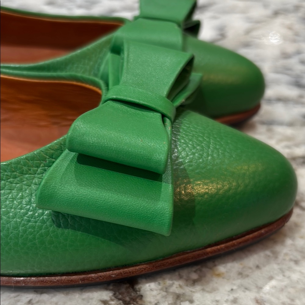 Genuine Leather Flats with Bow - Picture 15 of 15